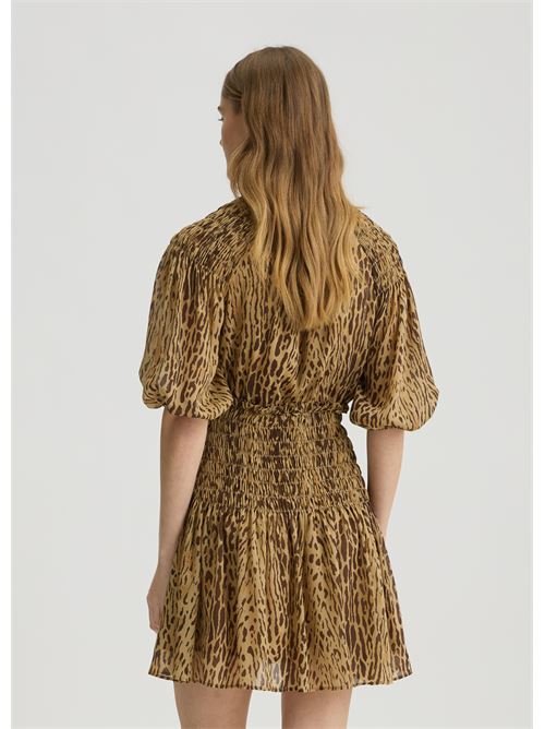 Vestito corto animalier Liu Jo | WA5331T6867.M9550